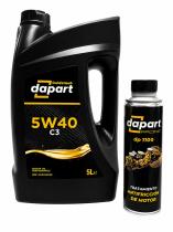 DAPART PACK5W40 - PACK DAPART ACEITE 5W40 C3 + ADITIVO ANTIFRICCION