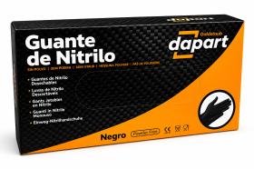 DAPART DPNITR.M - DAPART GUANTES DE NITRILO 100U 7GR TALLA M